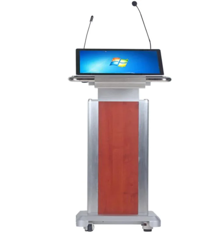 Factory Cost High-End Multimedia Speech Lectern for Church Lecture Hall