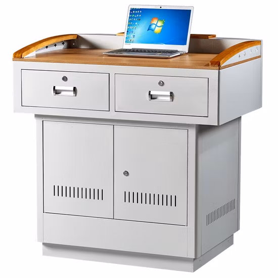 Bureau de l'enseignant, microphone, pupitre, pupitre, pupitre, multimédia, numérique