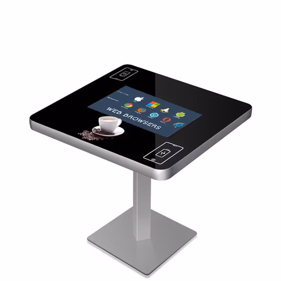Table intelligente imperméable à l'eau de Tableau multi interactif d'écran tactile d'intérieur de 21,5 pouces pour la conférence/restaurant/café